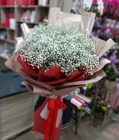 Букет цветов из: Гипсофила в Верхнеуральске