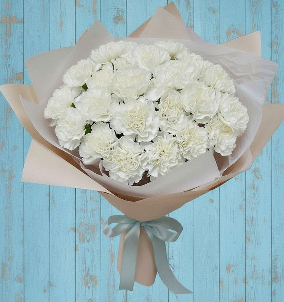 Букет цветов из: Гвоздики в Верхнеуральске