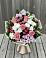 Букет цветов из: Альстромерии, Гвоздики, Розы и Хризантемы в Верхнеуральске