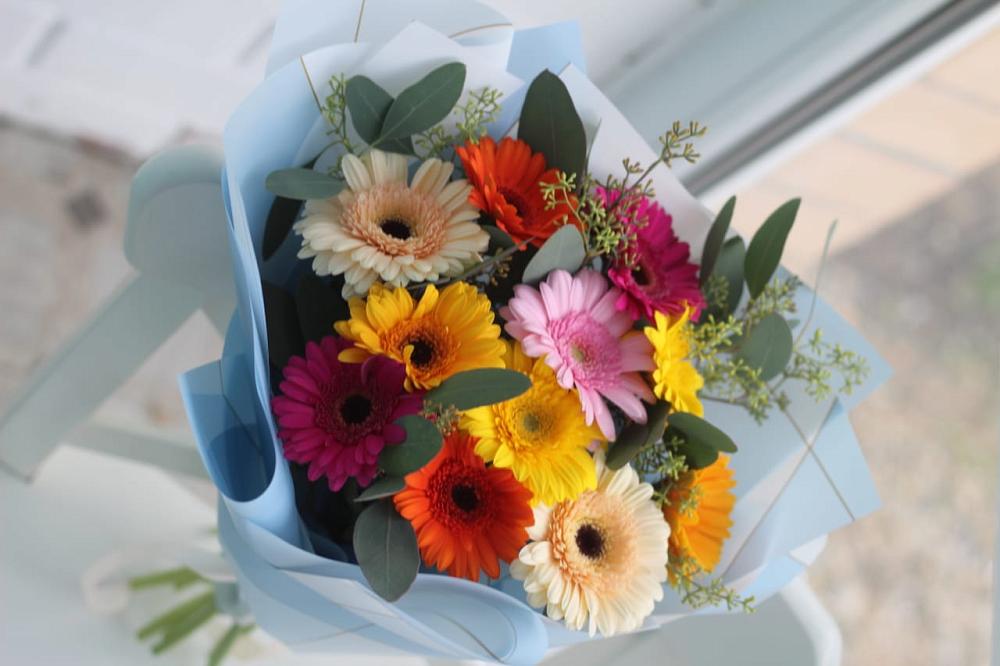 Букет цветов из: Герберы в Верхнеуральске