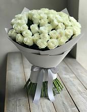 Букет 35 Белых роз в Верхнеуральске