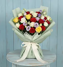 Букет цветов из:  Розы #REPLACE_PRED# Верхнеуральске