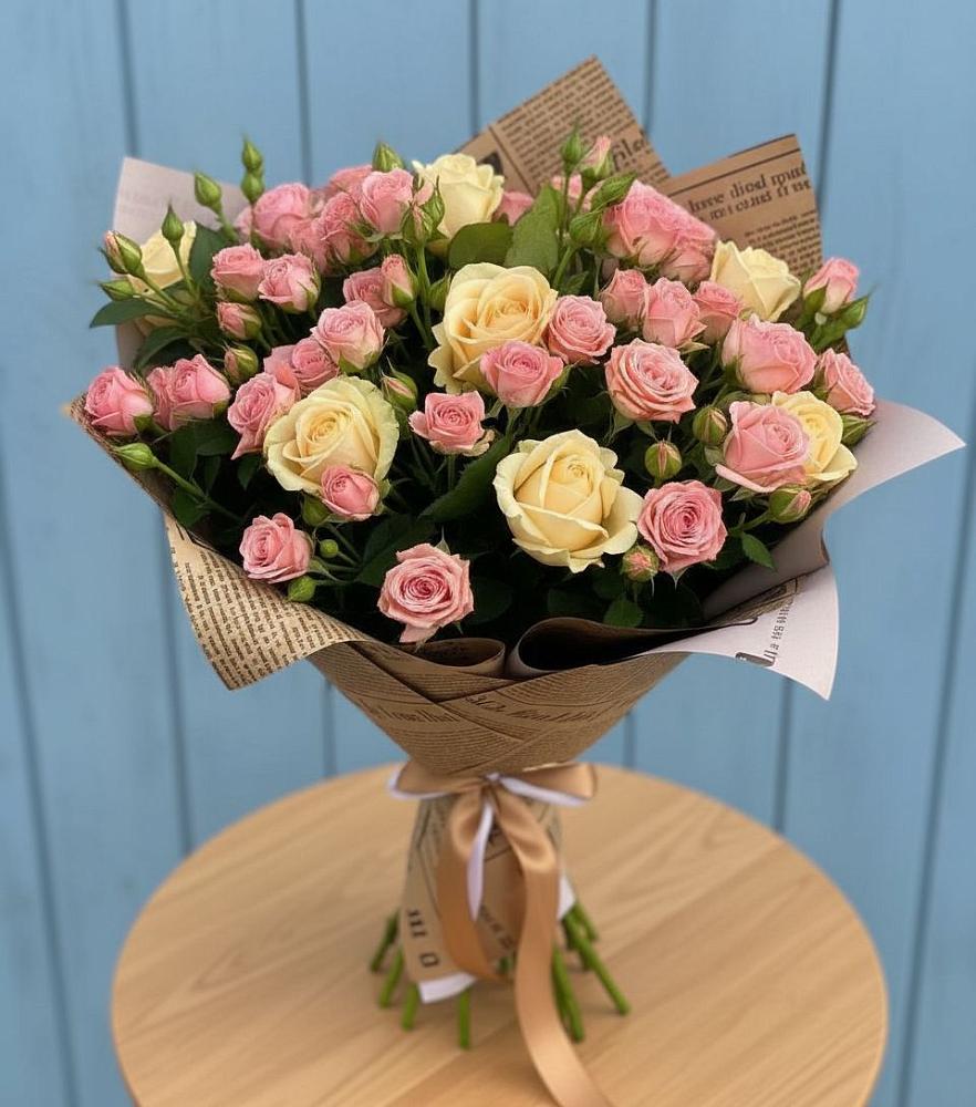 Букет цветов из: Розы в Верхнеуральске