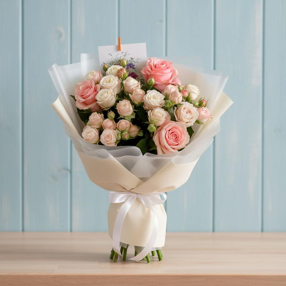 Букет цветов из: Розы в Верхнеуральске