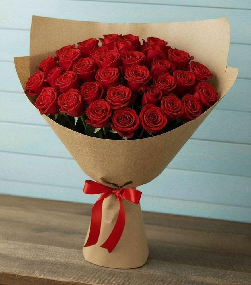Букет Красные розы Милано в Верхнеуральске