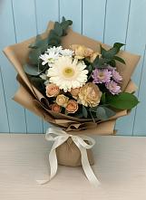 Букет цветов из:  Герберы и Хризантемы в Верхнеуральске