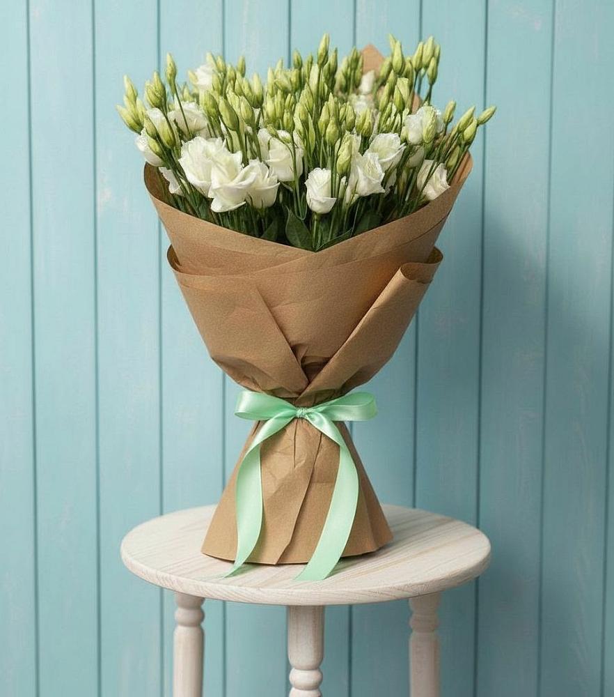 Букет цветов из: Лизиантусы в Верхнеуральске