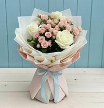 Букет цветов из:  Розы в Верхнеуральске