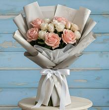Букет цветов из:  Розы #REPLACE_PRED# Верхнеуральске