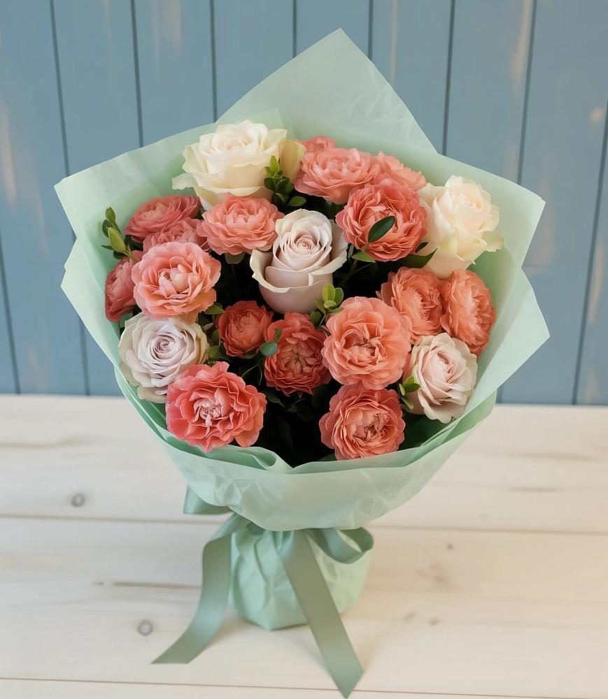 Букет цветов из: Розы в Верхнеуральске