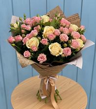 Букет цветов из:  Розы в Верхнеуральске