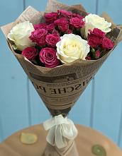 Букет цветов из:  Розы в Верхнеуральске