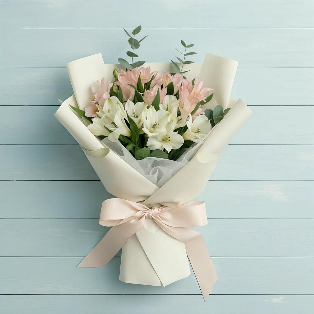 Букет цветов из: Альстромерии в Верхнеуральске