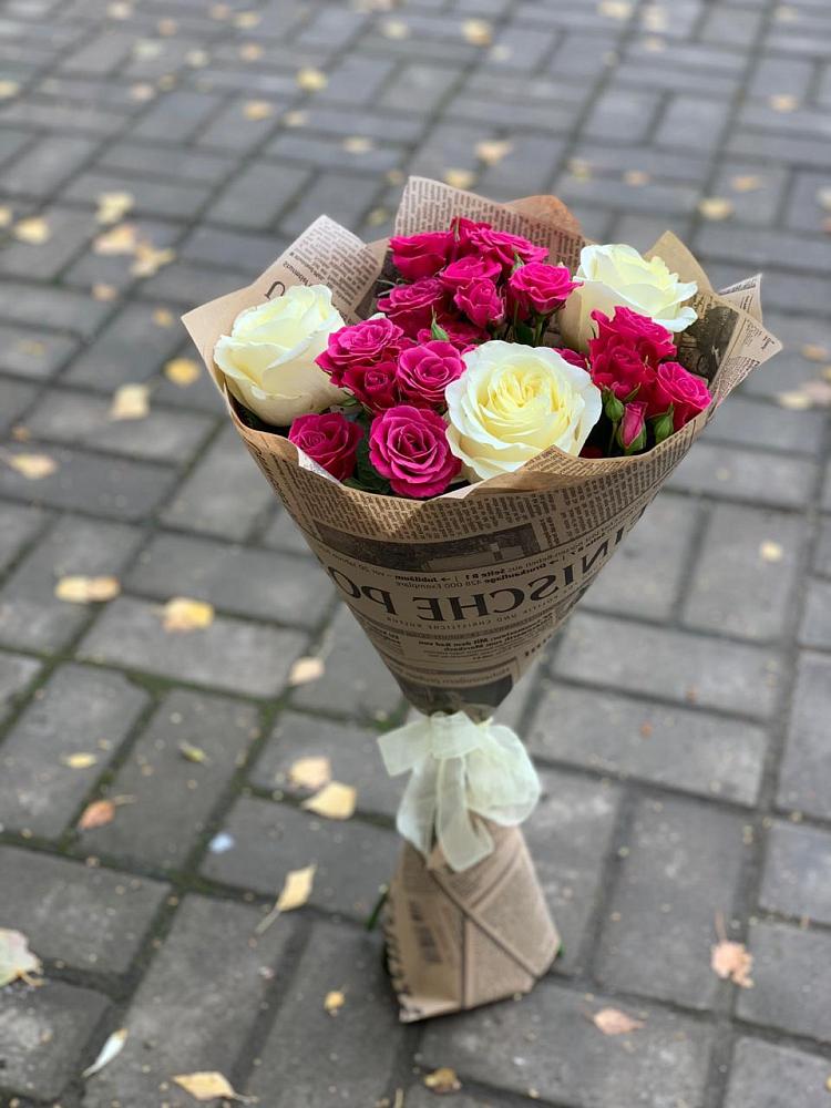 Букет цветов из: Розы в Верхнеуральске