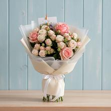 Букет цветов из:  Розы в Верхнеуральске