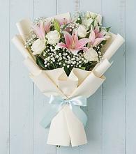 Букет цветов из:  Лилии в Верхнеуральске